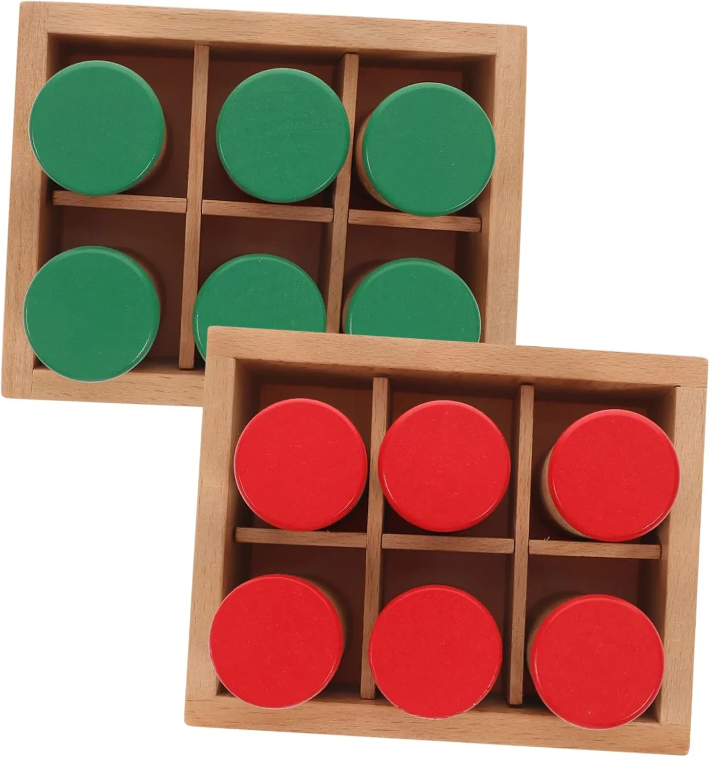1 Set Montessori Sound Cylinders Auditory Training for Develop Logical Thinking Educational Plaything for Sensory Play