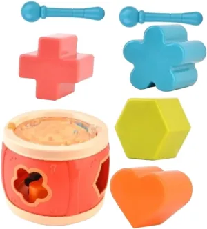 1 Set Snare Drum Percussion Instrument for Early Music Education Interactive for Years for Parent Bonding and Musical Interest Development