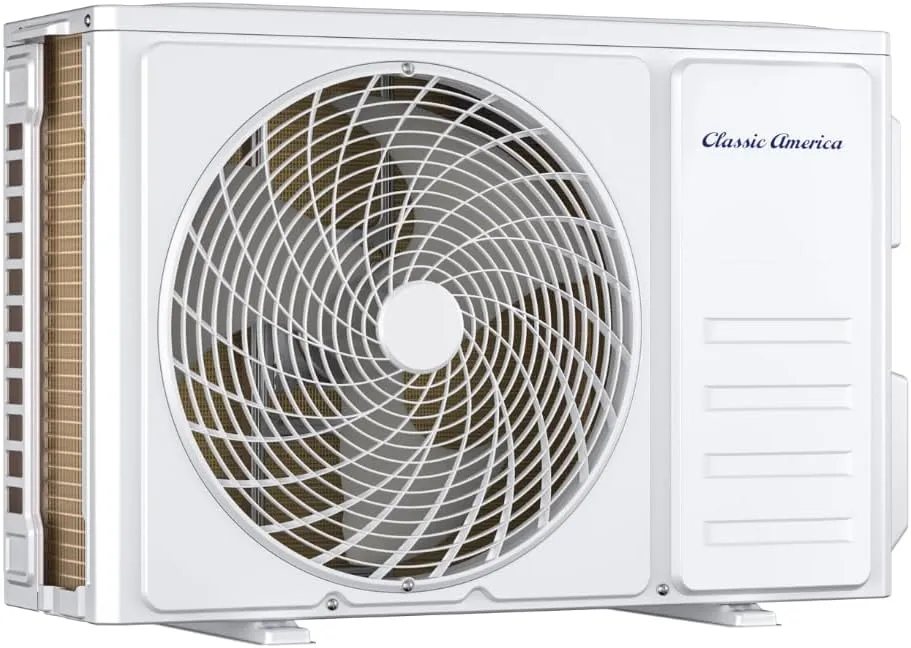 12000 BTU Mini Split AC & Heat Pump, WiFi/Alexa Enabled, 600 Sq Ft Coverage, Inverter Tech, 19 SEER2, 120V, Ductless System