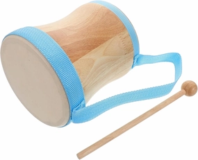 1 Set Drum with Handle Wooden Percussion Instrument for Lightweight and Portable Rhythm for Kindergarten Music Activities