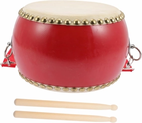 1 Set Percussion Drum for Drum Musical for Music Education Safe Design for Parties and Skill Development