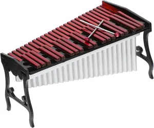 1Set Miniature Xylophone Model Musical Instrument Decor for Realistic Plaything for Home Decoration Lightweight and Music Great Present for Birthdays