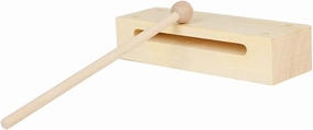 1Set Percussion Instrument with Mallet Dual Tone Musical for Solid Hardwood Design for Birthday and Day