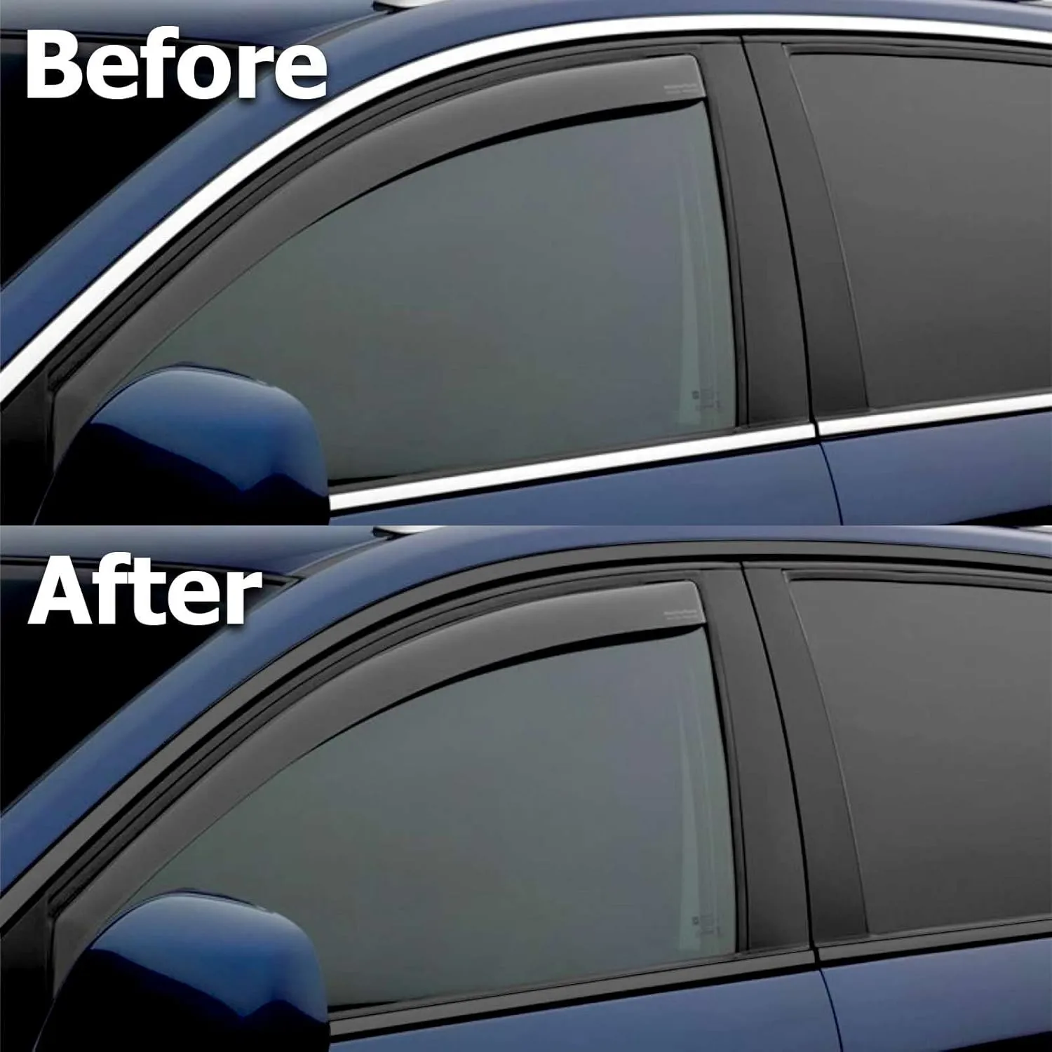 2 inches x 25 Feet Gloss Black 3M 2080 Vinyl Wrap Kit for Black Out Chrome Delete Window Trim Door Trim with Tool Kit