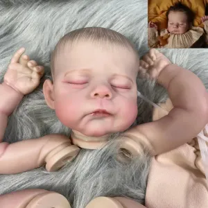 21-Inch Painted Reborn Baby Kit Eric/Erica with Eyelashes and 3D Painted Skin