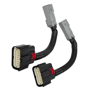 2Pcs Halogen to LED Taillight Conversion Harness Converter Connector Plug Adapter,Fits for Ford F-150 Trucks 2018-2020, Halogen w/o Bliss to led Requires Forscan (not Included)