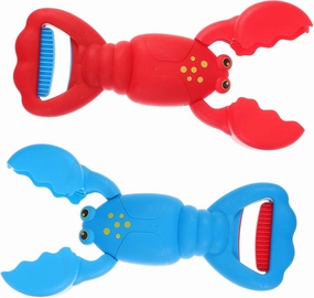 2pcs Plastic Lobster Digger Fun Grabber for Beach Sand Play Activities Lightweight and Easy to Use for Summer Pool and Outdoor Adventures
