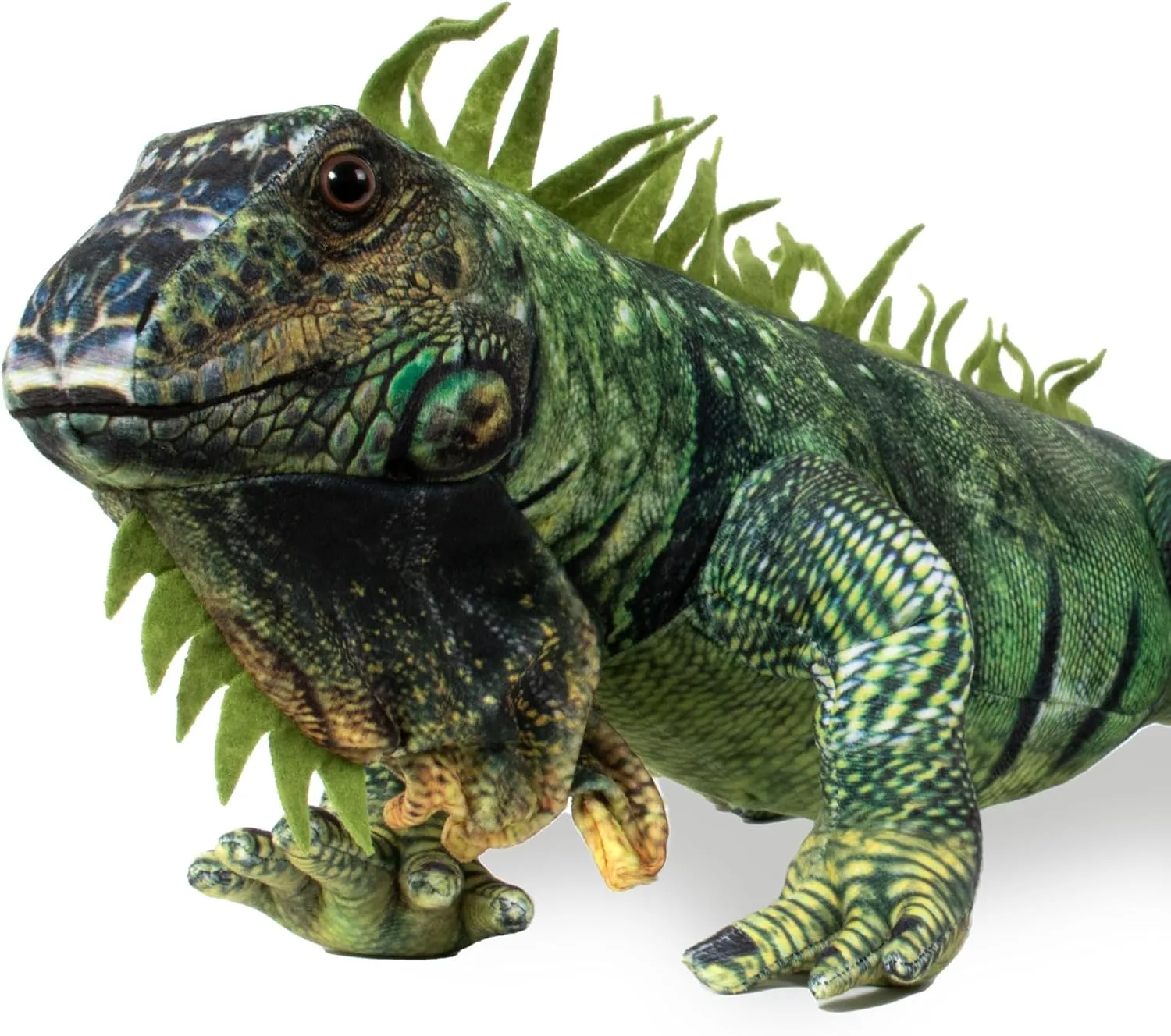42" Iguana Stuffed Animal - Lizard Stuffed Animals for Kids Toys, Over 3 Feet Giant Iguana Plush Reptile Toy, Large Desert Animal, (Green 42")