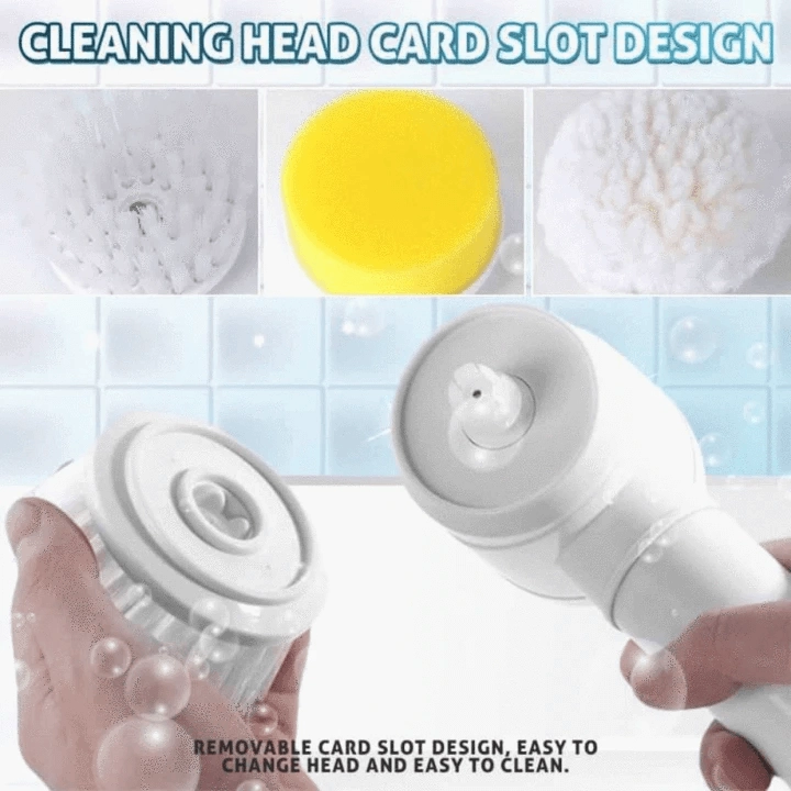 5in1 Handheld Electric Cleaning Brush