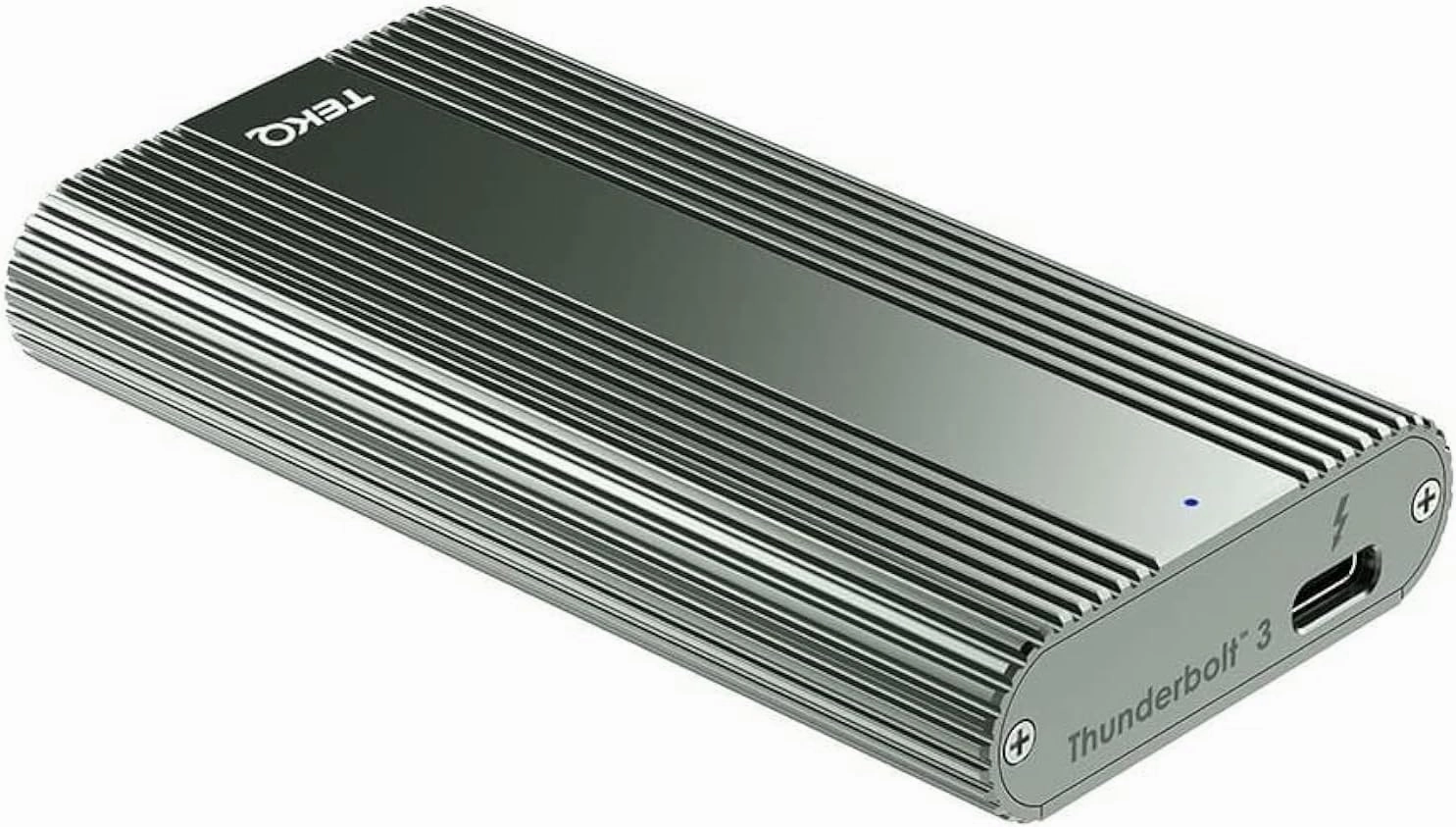 [Intel Certified 2TB Thunderbolt 3 External Portable SSD, Bus Powered, Read up to 2800MB/s, Write up to 2300MB/s, (Compatible with Thunderbolt 4 and USB 4 Devices) (2TB)