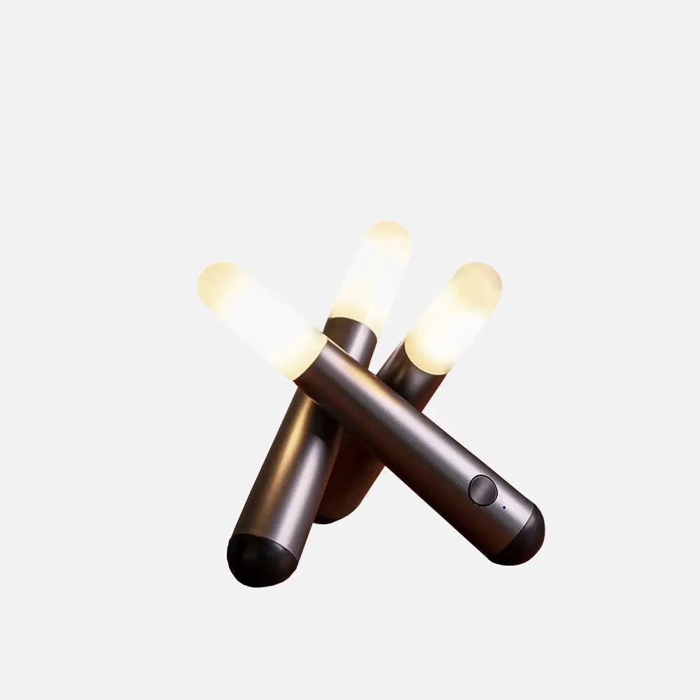 Adjustable Brightness LED Table Lamp - Rechargeable, Modern Design
