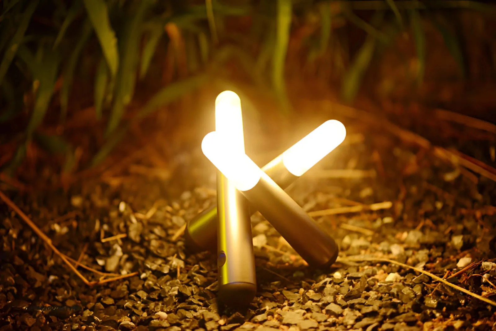 Adjustable Brightness LED Table Lamp - Rechargeable, Modern Design