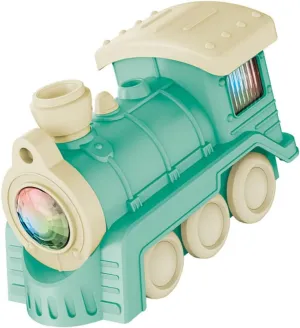Adorable Cartoon Electric Train Model Spray Toy Train Set Locomotive for Boys Girls