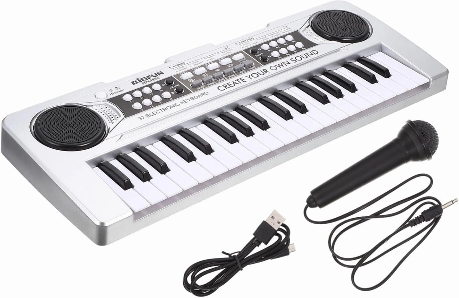 Adorable Key Simulation Piano for Microphone Multipurpose Musical Education Plaything for Developing Hand Eye Coordination and Hearing Skills Birthday