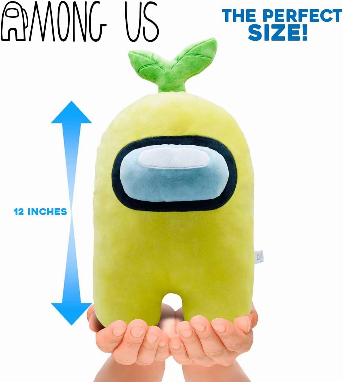 Among Us Mega 12″ Plush Yellow (Sprout) – Officially Licensed Oversized Kids & Collector Plush Toy
