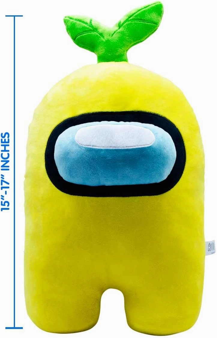 Among Us Mega 12″ Plush Yellow (Sprout) – Officially Licensed Oversized Kids & Collector Plush Toy