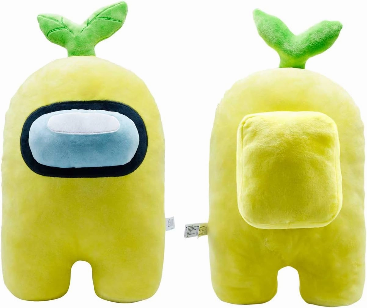 Among Us Mega 12″ Plush Yellow (Sprout) – Officially Licensed Oversized Kids & Collector Plush Toy