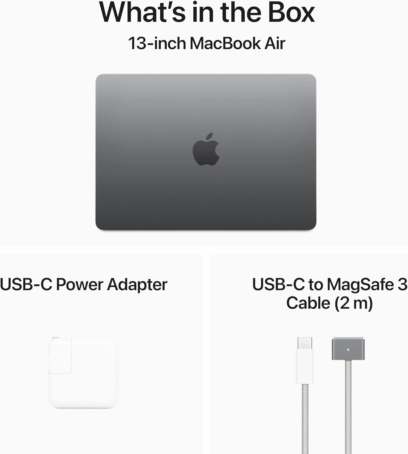 Apple 2024 MacBook Air 13-inch Laptop with M3 chip: Built for Apple Intelligence, 13.6-inch Liquid Retina Display, 16GB Unified Memory, 256GB SSD Storage, Backlit Keyboard, Touch ID; Midnight