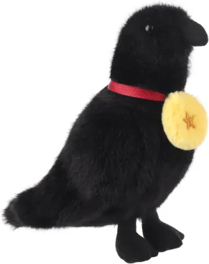 Apricot Lamb Champion Crow Plush Stuffed Animals for Kids, Soft Cute Plush Toys for Baby Girl and Boy, Fluffy Champion Crow Black 6 Inches