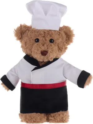 Apricot Lamb Chef Bear Stuffed Animals for Kids, Soft Cute Plush Toys for Baby Girl and Boy, 11 Inches