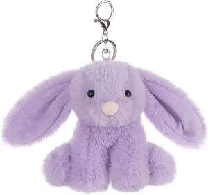 Apricot Lamb Cute Toys Plush Rabbit Stuffed Animal Soft for Kids Bag, Purse, Backpack, Handbag (4.7 Inches)