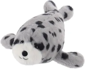 Apricot Lamb Harbor Seal Stuffed Animals for Kids, Soft Cute Plush Toys for Baby Girl and Boy, 11 Inches