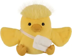 Apricot Lamb Lively Yellow Duck Plush Stuffed Animals for Kids, Soft Cute Plush Toys for Baby Girl and Boy, Fluffy Lively Yellow Duck Yellow 6.7 Inches