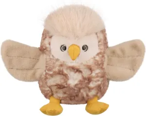 Apricot Lamb Wizard Bird Witty Owl Plush Stuffed Animals for Kids, Soft Cute Plush Toys for Baby Girl and Boy, Fluffy Wizard Bird Witty Owl Brown 6.3 Inches