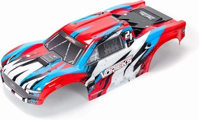 ARRMA 1/10 Painted Body, Red/Blue: VORTEKS 4X4 BLX, ARA402319