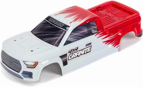 ARRMA 1/10 Painted Body, Red: Granite 4X4 MEGA, ARA402303