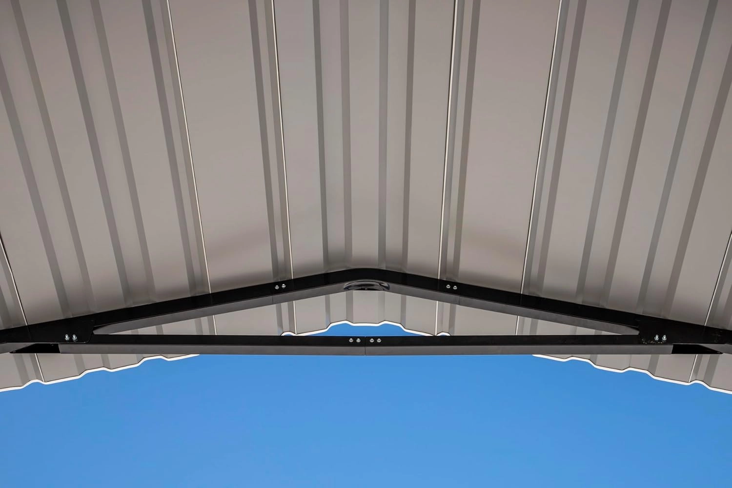 Arrow Carports Galvanized Steel Carport, RV Metal Carport Kit, 14' x 51' x 14', Charcoal