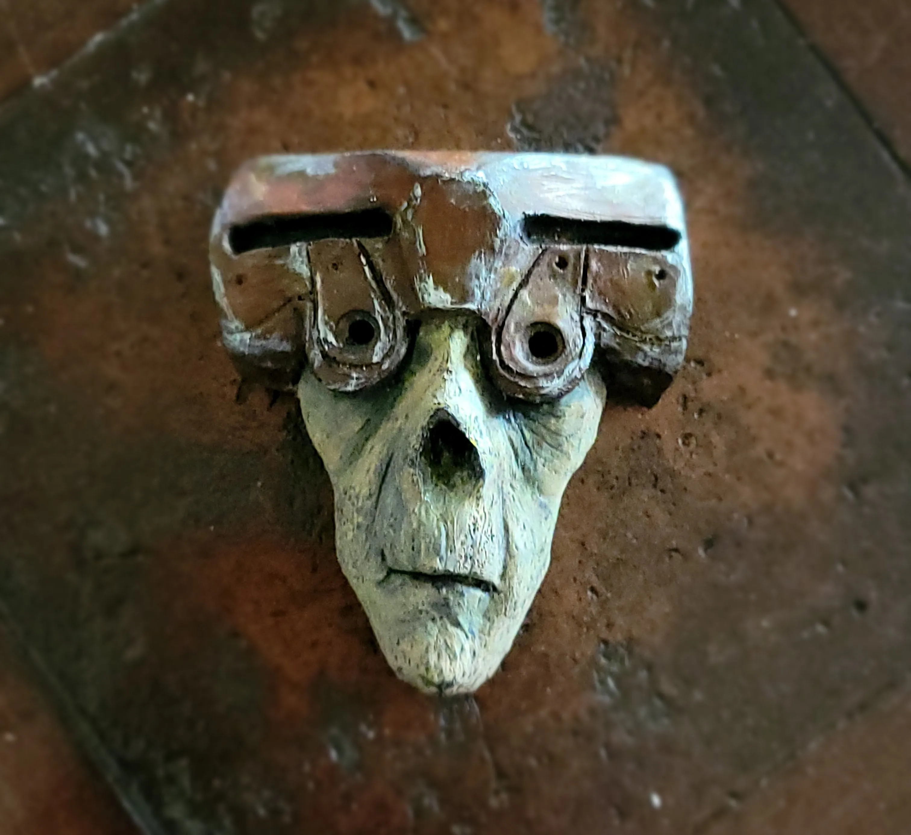 AstroZombie 3D Sculpted Magnet: Unveiling Otherworldly Undead Intrigue