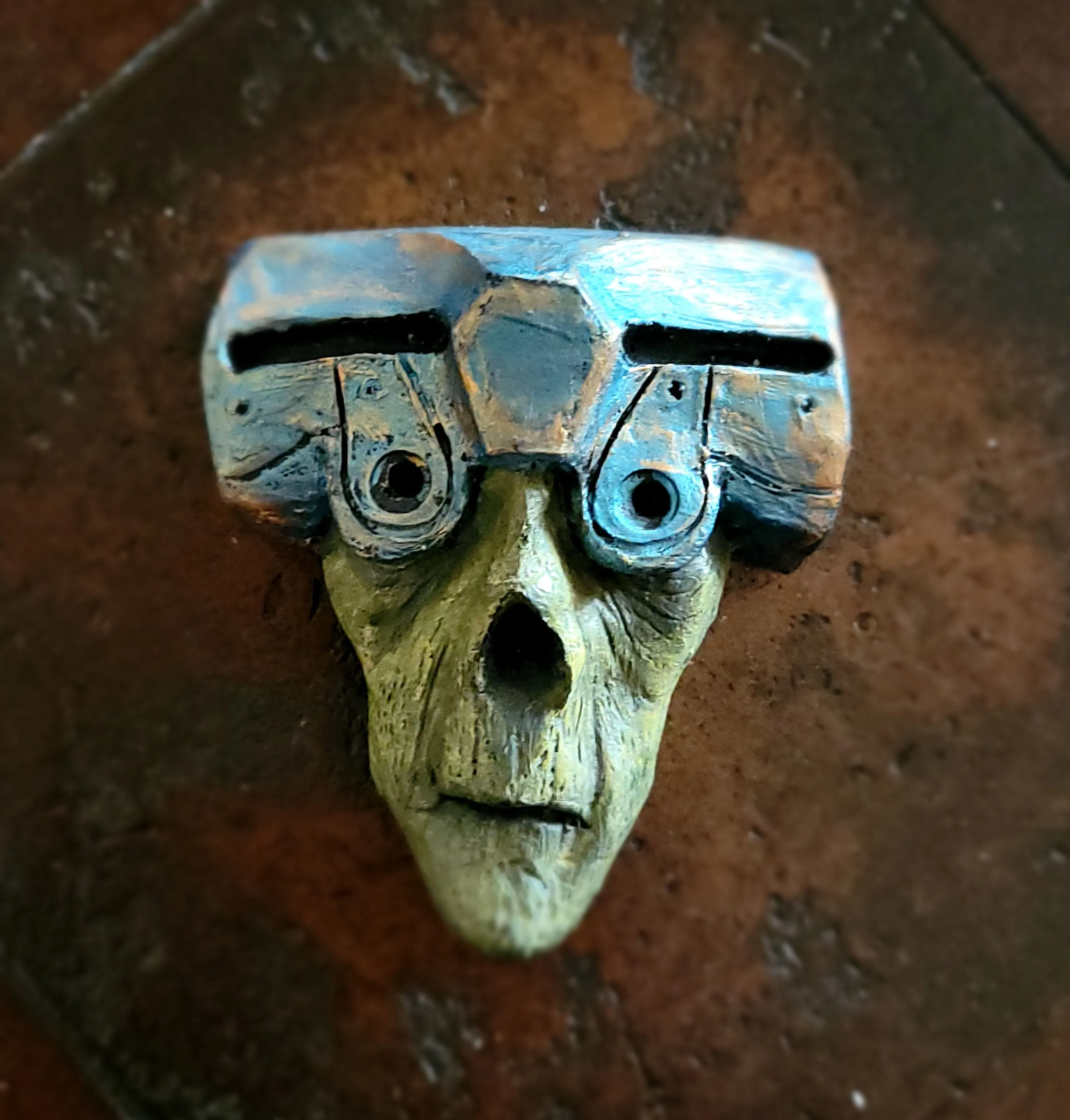 AstroZombie 3D Sculpted Magnet: Unveiling Otherworldly Undead Intrigue