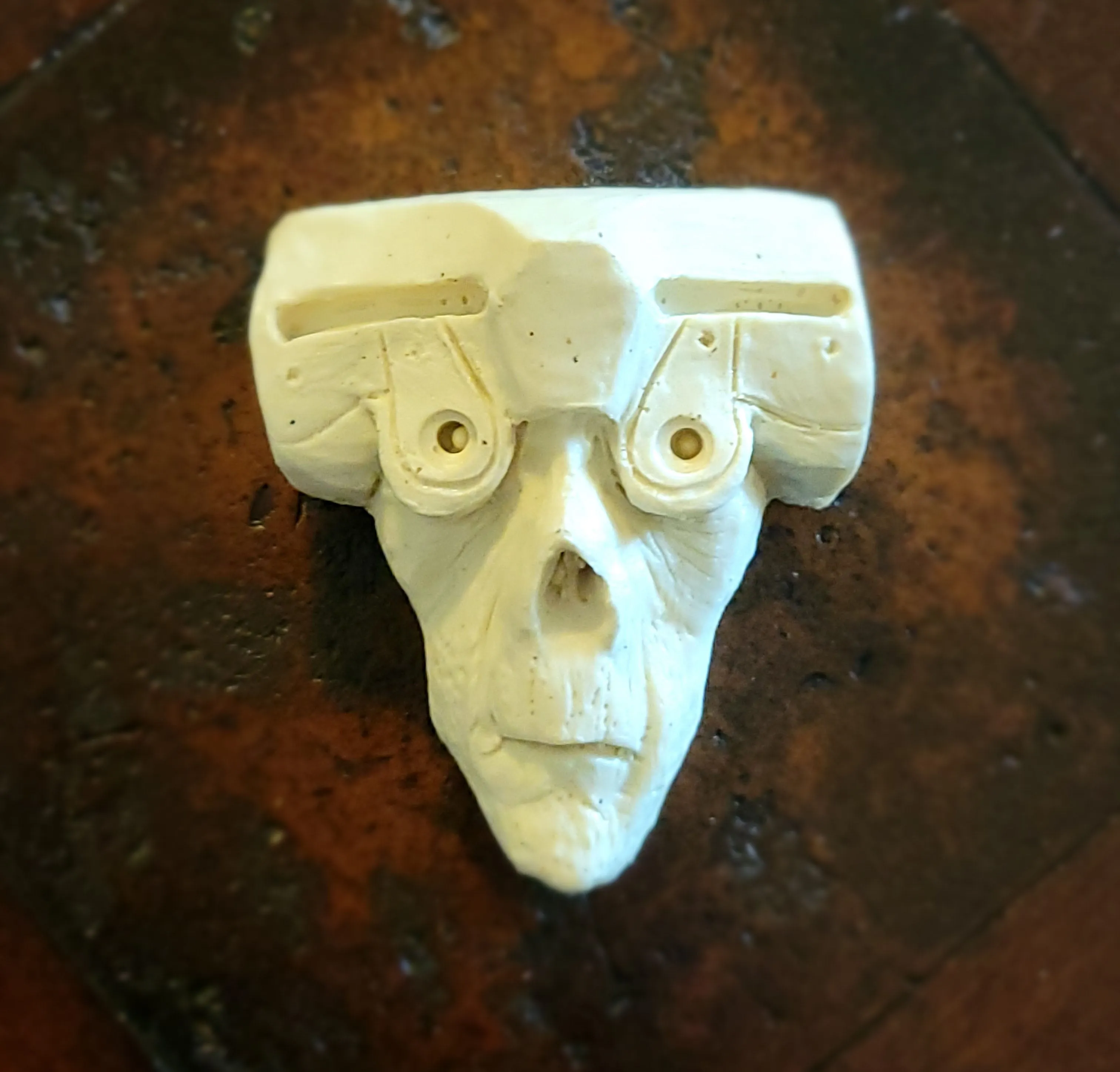 AstroZombie 3D Sculpted Magnet: Unveiling Otherworldly Undead Intrigue