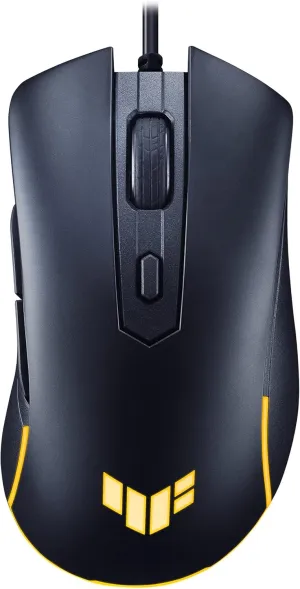 ASUS TUF Gaming M3 Gen II Gaming Mouse, Wired, 59g Lightweight, IP56 dust & Water Resistance, Antibacterial Guard, 8K DPI Optical Sensor, 6 Programmable Buttons, Teflon Mouse feet, Black