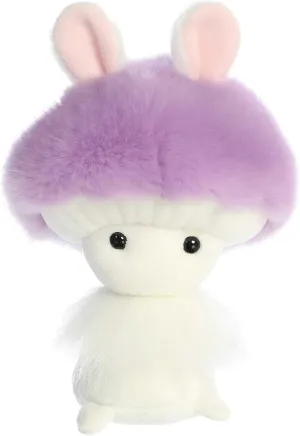 Aurora® Vibrant Spring Fungi Friends™ Stuffed Animal - Decorative Companion - Endless Fun - Violet 6 Inches