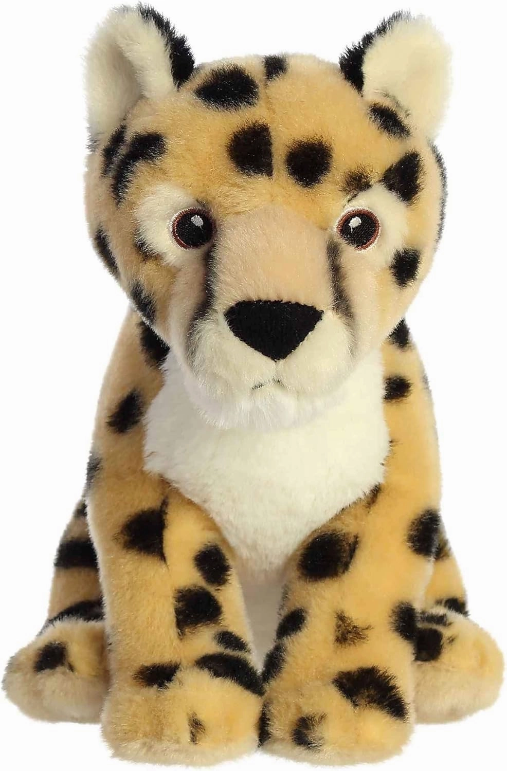 Aurora® Responsibly Made Eco Nation™ Cheetah Stuffed Animal - Ideal for Playtime Adventures - Perfect for Birthdays or Just Because - Gold 9 Inches