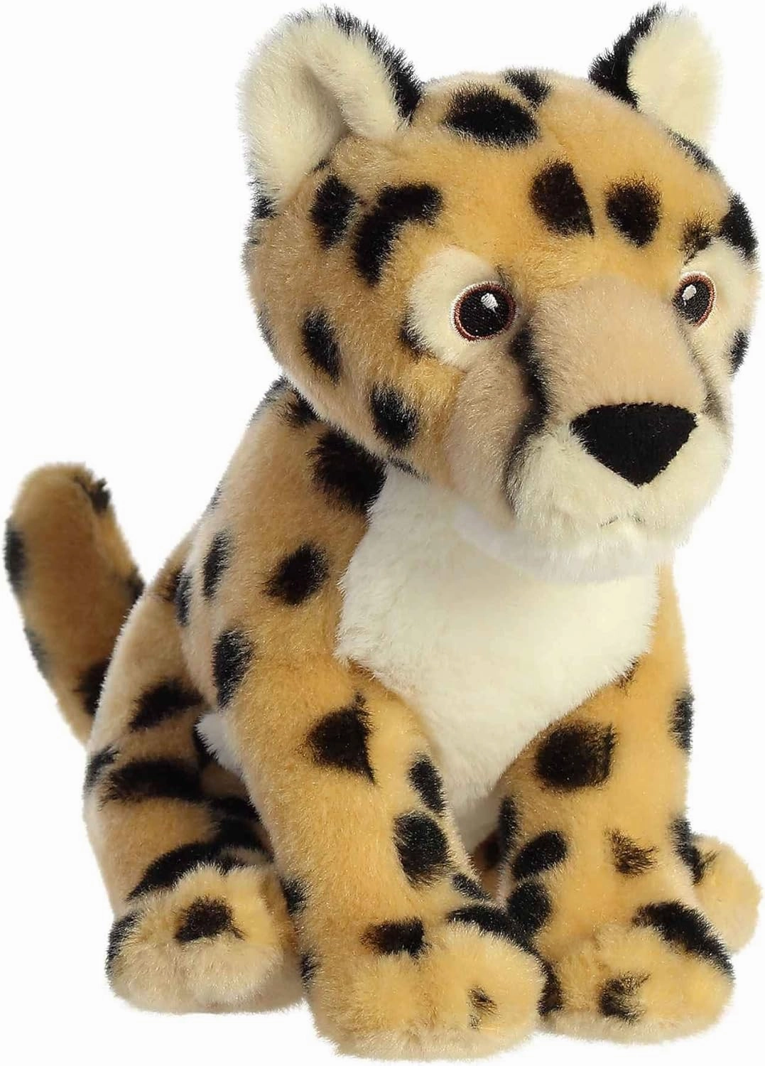 Aurora® Responsibly Made Eco Nation™ Cheetah Stuffed Animal - Ideal for Playtime Adventures - Perfect for Birthdays or Just Because - Gold 9 Inches