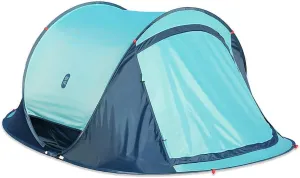 Automatic Tent Waterproof and Windproof Pop-up Tent Family Camping Tent, 4-Person Tent Portable Instant Tent, Suitable for Camping, Hiking, Mountaineering