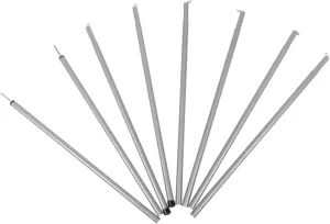 Backpacking Hiking Essential 2m Tall Adjustable Camping Tent Poles Resistance