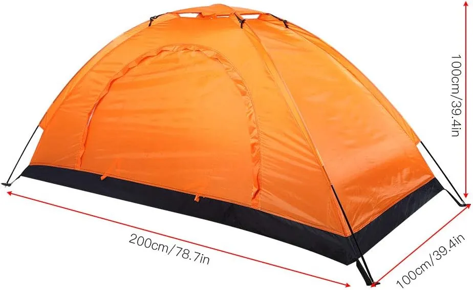 Backpacking Tent, Portable One Person Tent Single Camping Tent Lightweight Tent for Camping Durable Waterproof Tents for Camping