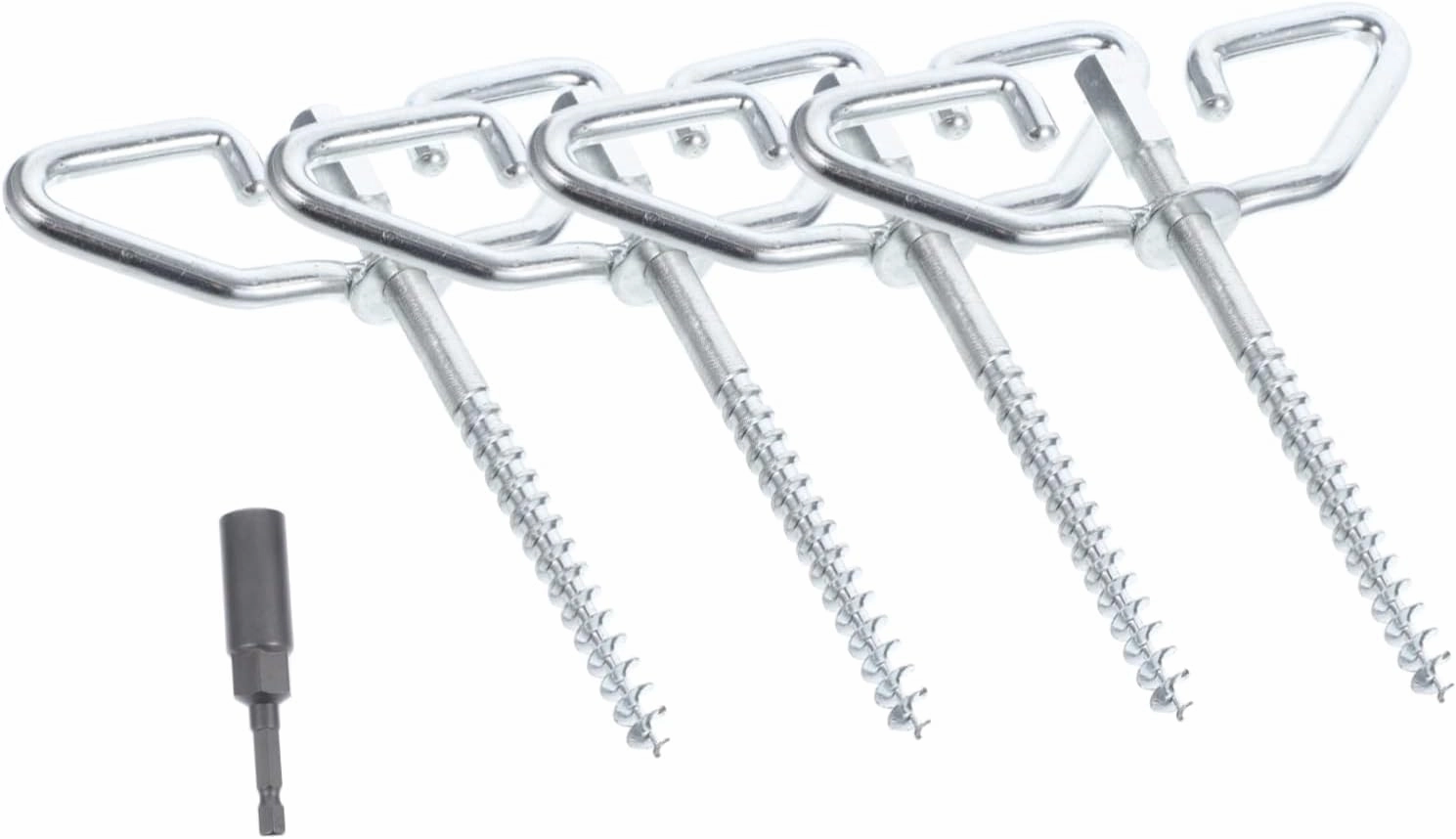 Balacoo Electric Ice Nails Set for Shelter Steel Tent Stakes Insulated for Winter