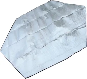 Beach Blanket Tent Floor Cover Aluminum Foil Ground Cushion Pad for Outdoor