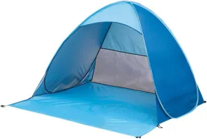 Beach Shelter Tent Instant Pop up Automatic Folding Sun Umbrella Waterproof Camping Tent for Traveling