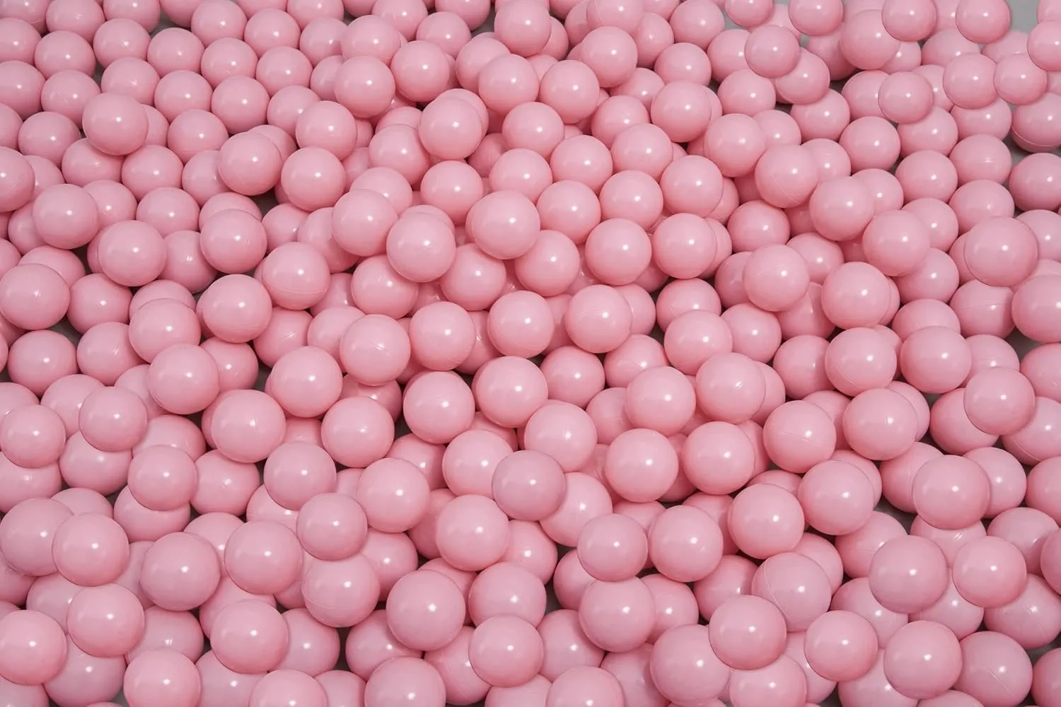 Bestway Plastic Light Pink Play Balls 250ct | Great for Indoor and Outdoor Playpens, Ball Pits, Bouncers, Kiddie Pools