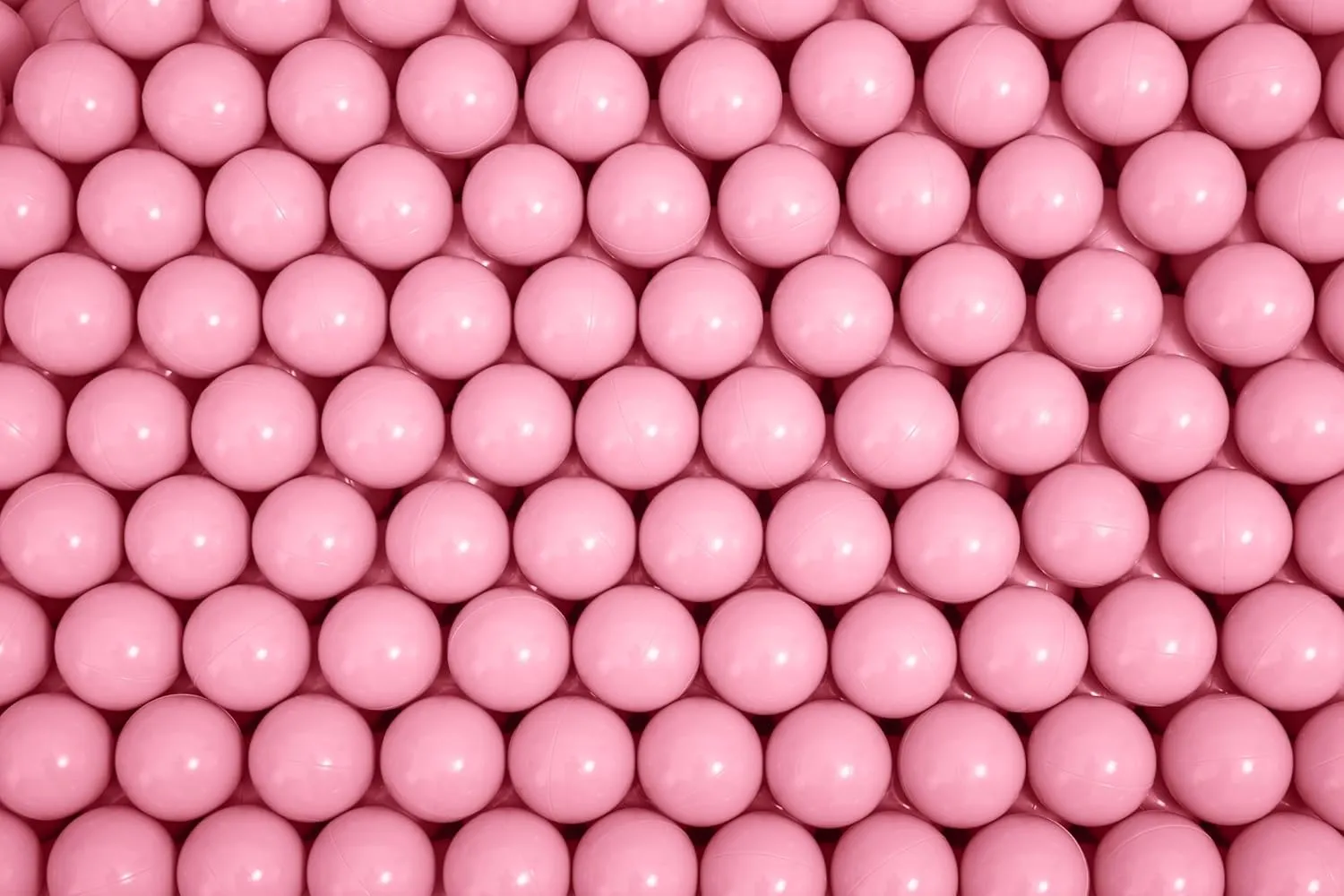 Bestway Plastic Light Pink Play Balls 250ct | Great for Indoor and Outdoor Playpens, Ball Pits, Bouncers, Kiddie Pools