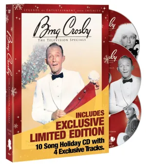 Bing Crosby: The Television Specials Volume 2 - The Christmas Specials Deluxe Edition 2DVD   bonus CD