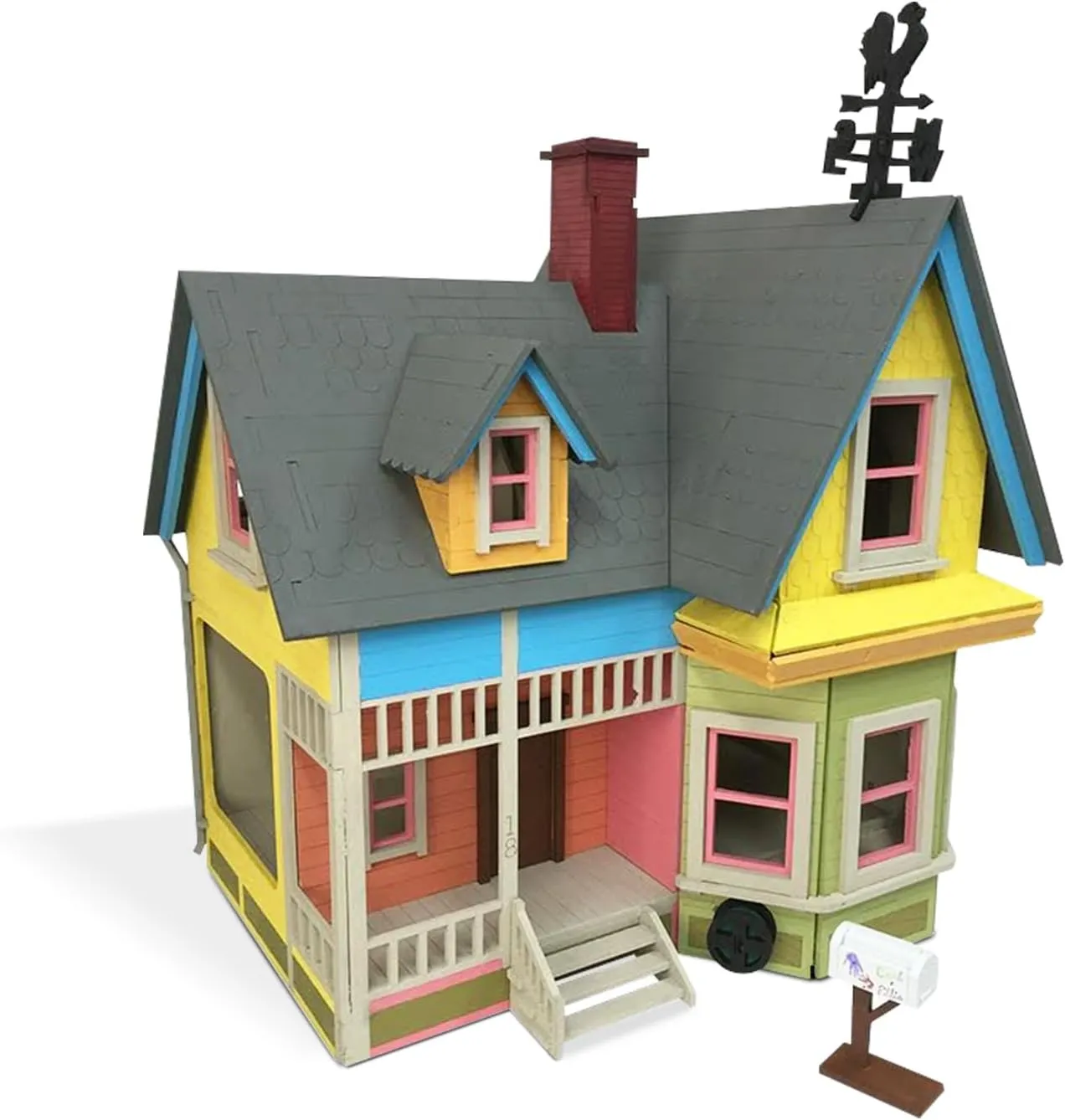 Bird's Wood Shack UP Dollhouse Kit