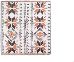Bohemian Outdoor Picnic Blanket - 70.9" x 70.9" Waterproof Camping Mat, Thick Foldable Beach Blanket, Large Soft Rug for Park, Camping, Hiking, Travel and Home Decor