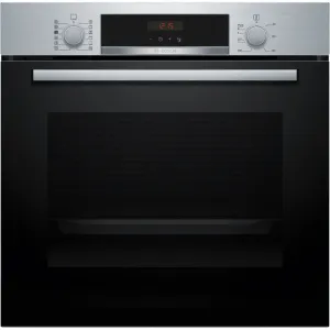Bosch 71L Built-In Electric Single Oven - Stainless Steel | HQA574BS3B